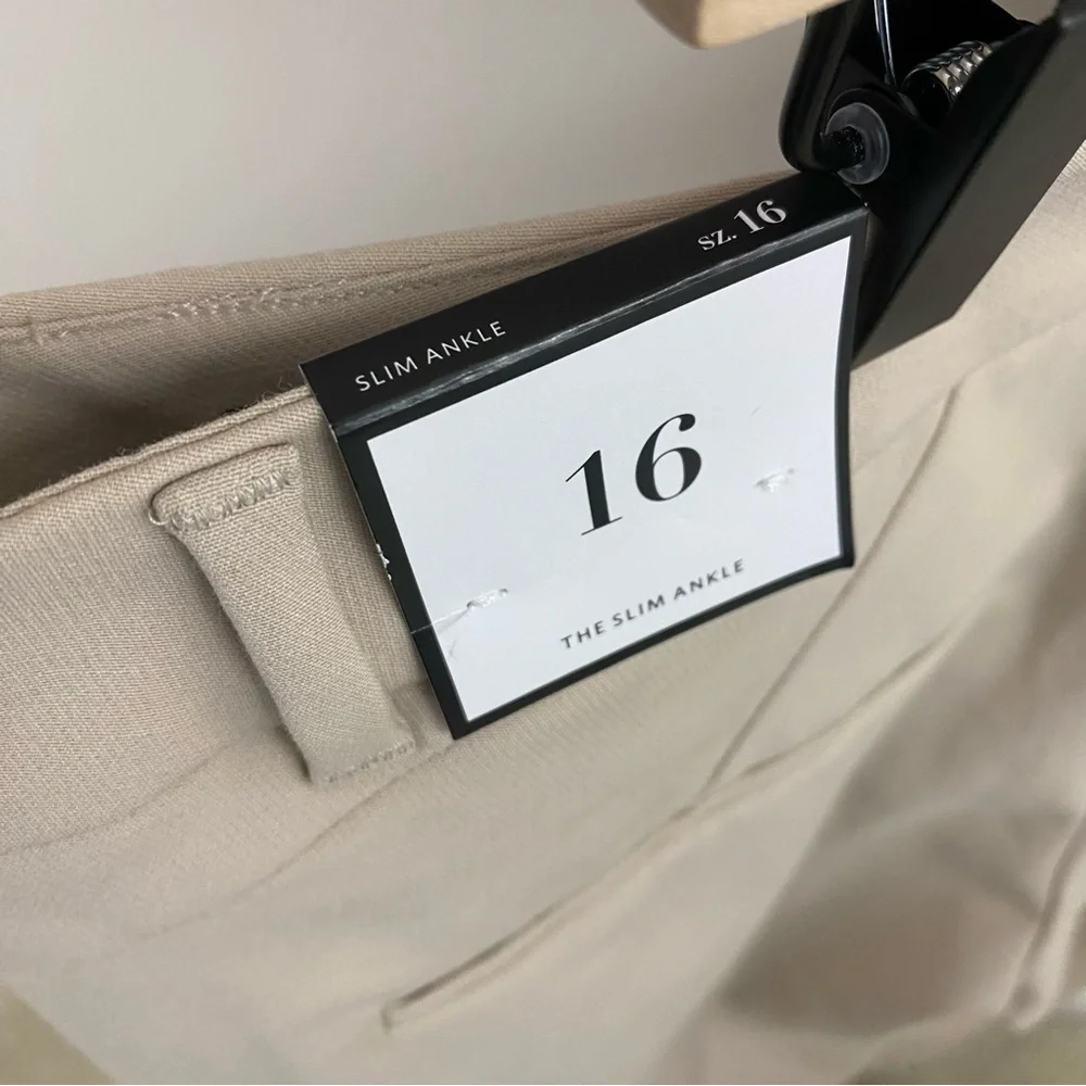 WHBM The Slim Khaki Ankle Pant - Picture 6 of 6